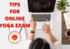 TIPS for online yoga exam