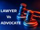 difference between lawyer vs advocate