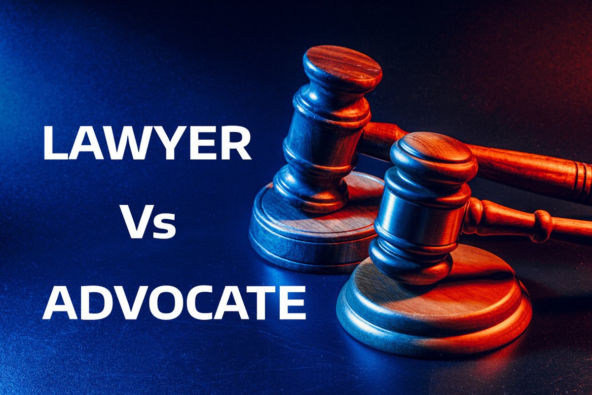 difference between lawyer vs advocate