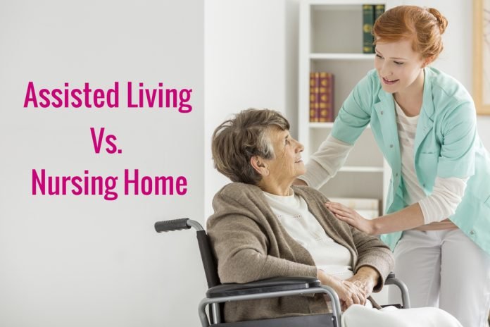 assisted living vs nursing home