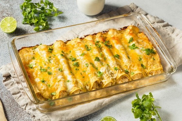 sour cream chicken enchiladas