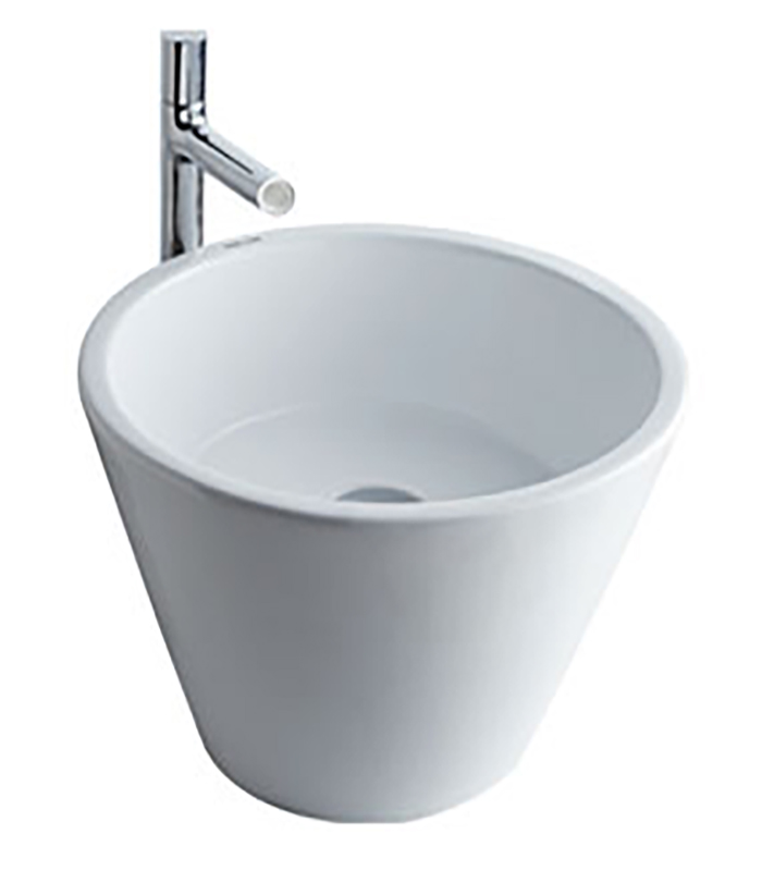 integrated wash basin