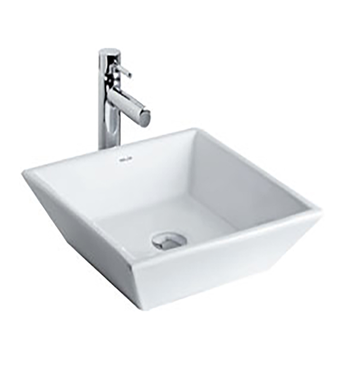 square wash basin