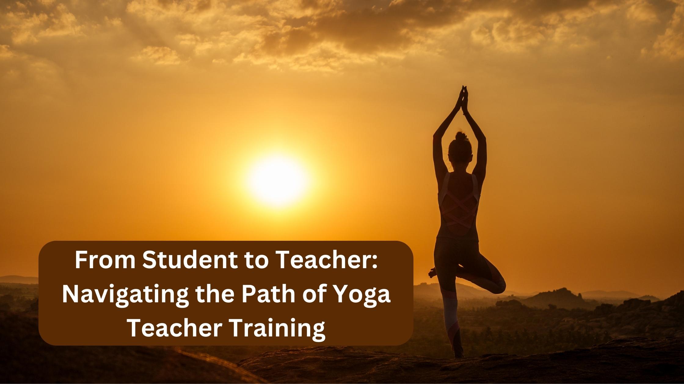 from student to teacher navigating the path of yoga teacher training