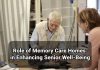 Role of Memory Care Homes in Enhancing Senior Well Being