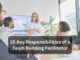 10 key responsibilities of a team building facilitator