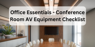 Office Essentials Conference Room AV Equipment Checklist (1)