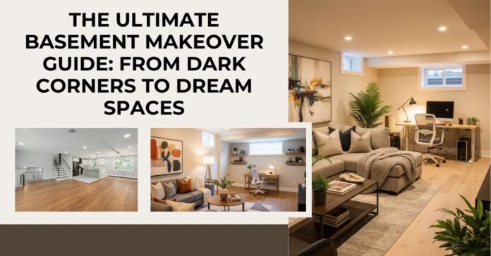 The Ultimate Basement Makeover Guide From Dark Corners to Dream Spaces