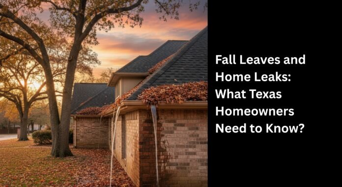 Fall Leaves and Home Leaks What Texas Homeowners Need to Know