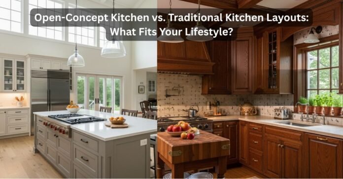 Open Concept Kitchen vs. Traditional Kitchen Layouts What Fits Your Lifestyle