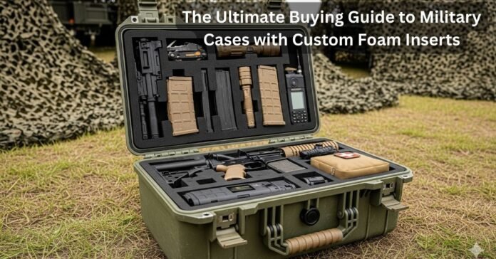 The Ultimate Buying Guide to Military Cases with Custom Foam Inserts