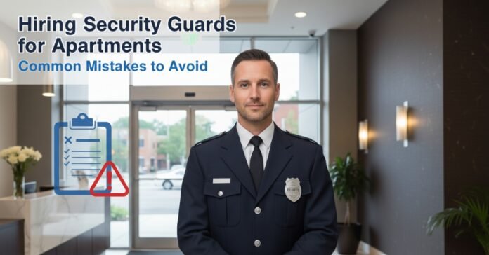 Hiring Security Guards for Apartments Common Mistakes to Avoid